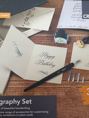 Calligraphy set new, 30 pieces