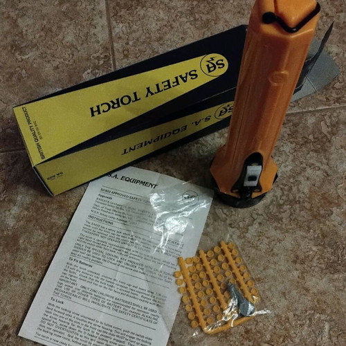 SA Equipment SA 622 handheld torch new, rare vintage
