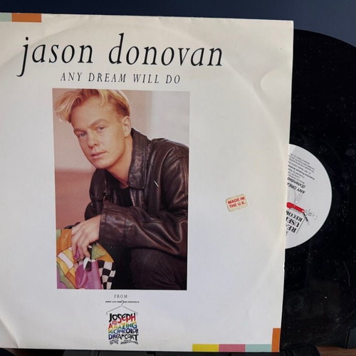 Jason Donovan Any Dream Will Do UK 12'' vinyl used