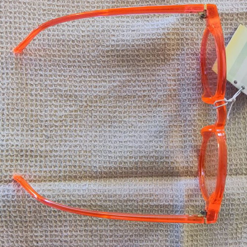Solo-Solis sunglasses new, transparent neon orange