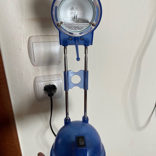 Ika desk lamp used, blue with extension