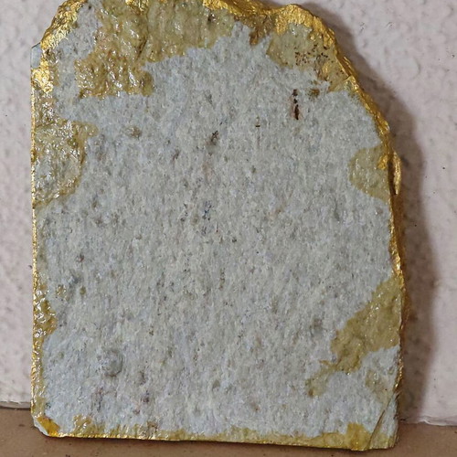 Prophet Elias image on enameled stone