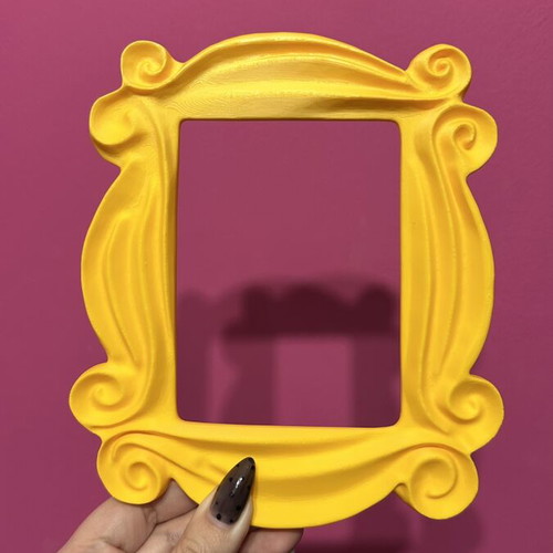 Friends Peephole 3D printed wall decor, new