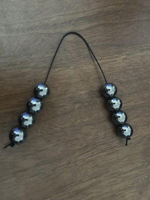 Handmade begleri with hematite stones new