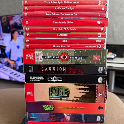 Set of 18 new Nintendo Switch games