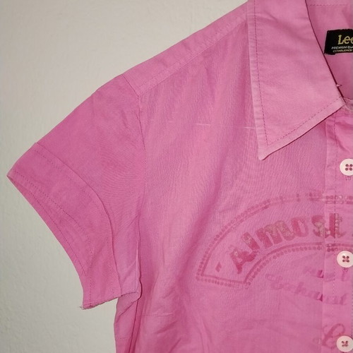 Lee women's pink shirt like new, 100% cotton, size S