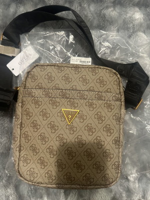 Guess Vezzola Monogram Crossbody bag new, beige