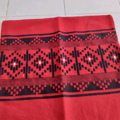 Woven pillowcases new, set of 2, 55x50 cm