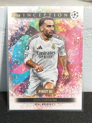 2024-25 Topps Inception UCC Dani Carvajal First XI card new