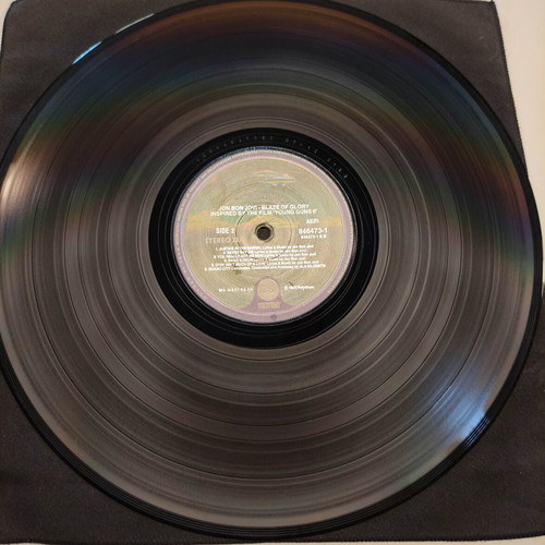 Jon Bon Jovi Blaze of Glory Young Guns II vinyl record, rock