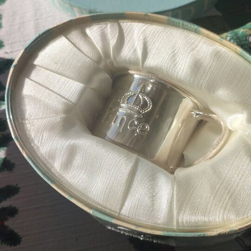 Silver Plated Cup for Baby Boy New