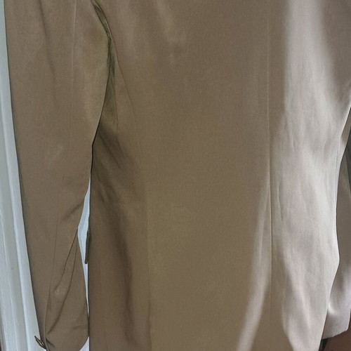Vintage oversized καφέ σακάκι POLATOF μεταχειρισμένο, μέγεθος 44