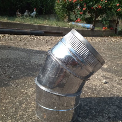 Double wall chimneys with insulation and accessories new