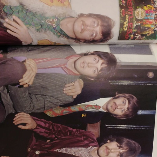 Beatles album used with commemorative life story