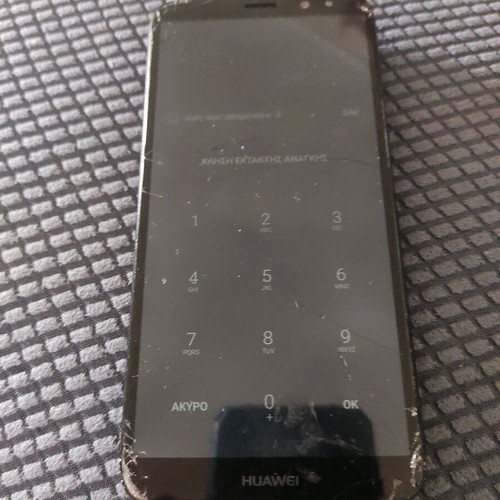 Huawei Mate 10 Lite used with cracked screen