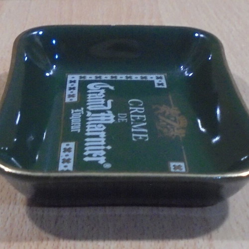Grand Marnier liqueur old promotional ceramic bowl used