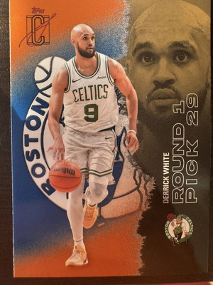 Topps Derrick White Boston Celtics Basketball Card like new