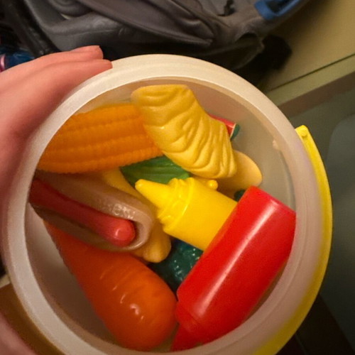 Kids Food Play Set like new for Creative Role Play