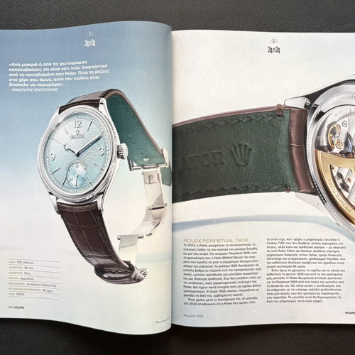 Hours magazine 2024 edition, like new