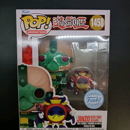 Funko Pop! Yugioh Jinzo and Time Wizard new