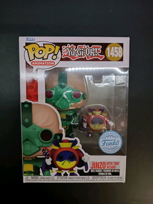 Funko Pop! Yugioh Jinzo and Time Wizard new