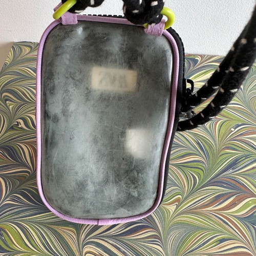 Zara phone bag with two zipped compartments used