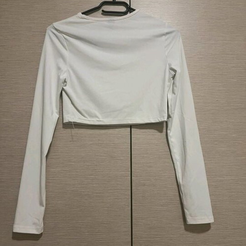 Shein blouse white, thin fabric, like new, size S