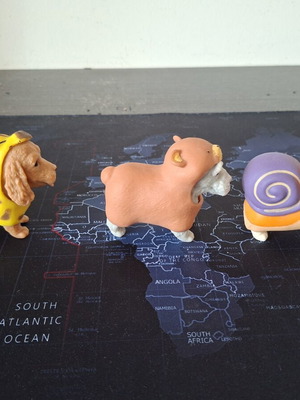 Just Toys Dress your Puppies collection used, Series 2, dog miniatures
