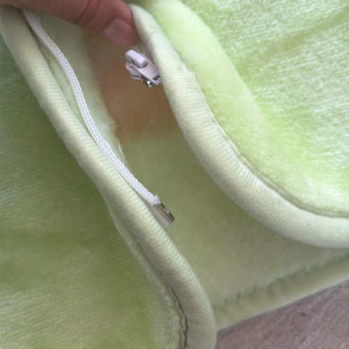 Baby blanket with buttons and zipper like new