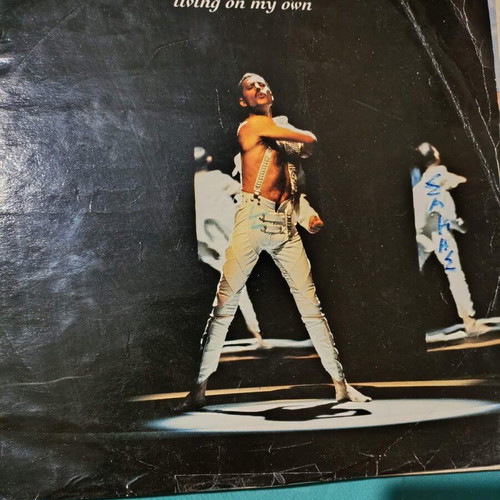 Freddie Mercury Living On My Own vinyl record