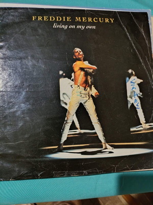 Freddie Mercury Living On My Own vinyl record