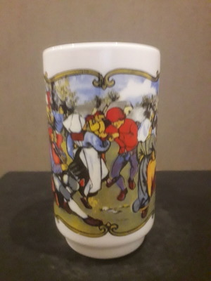 French beer mug used with slight signs of wear