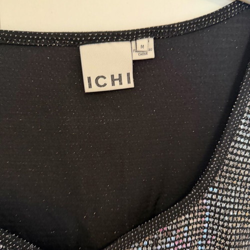Ichi metallic effect bodysuit new, size medium