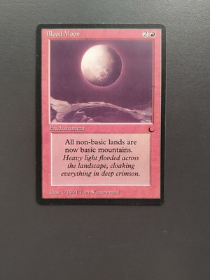 MTG Magic the Gathering Blood Moon The Dark μεταχειρισμένο