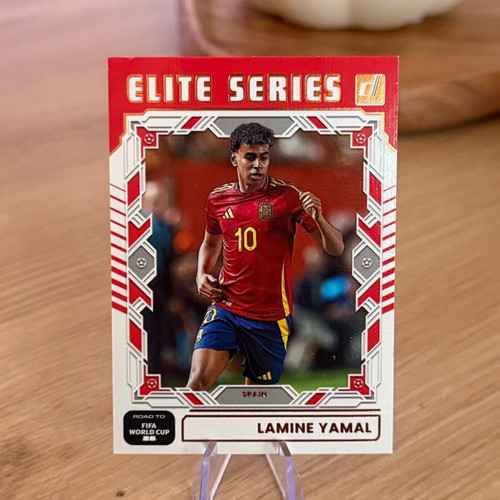 Lamine Yamal Panini Donruss Road to FIFA WC #25 Elite Series Spain 2025-26 like new