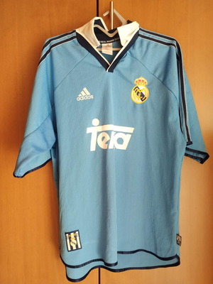 Real Madrid Third 1999-2000 football jersey, medium