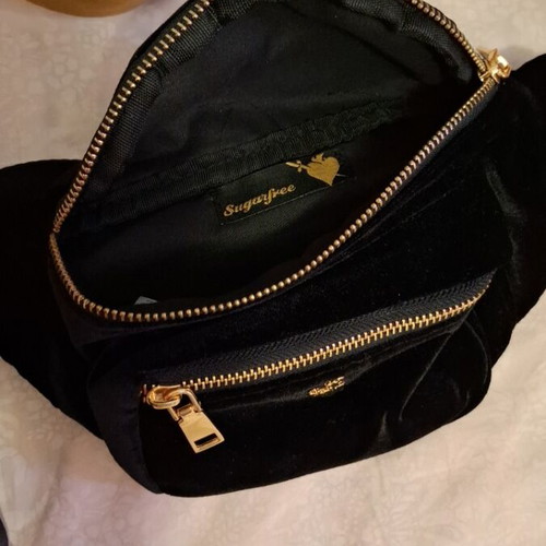 Sugar Free waist bag new, black