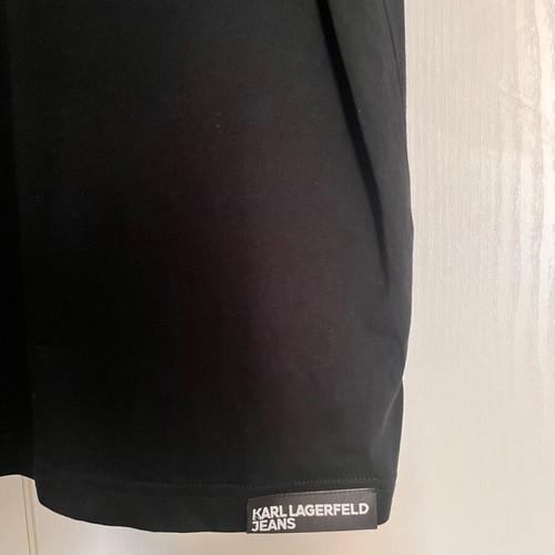 Karl Lagerfeld T shirt new, medium size, black with gold