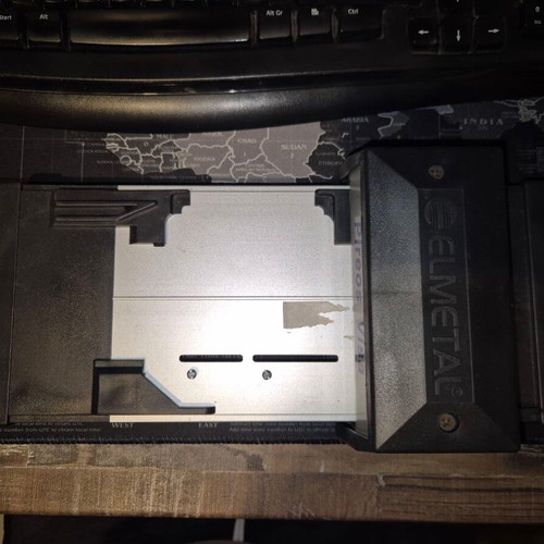 Old credit card machine