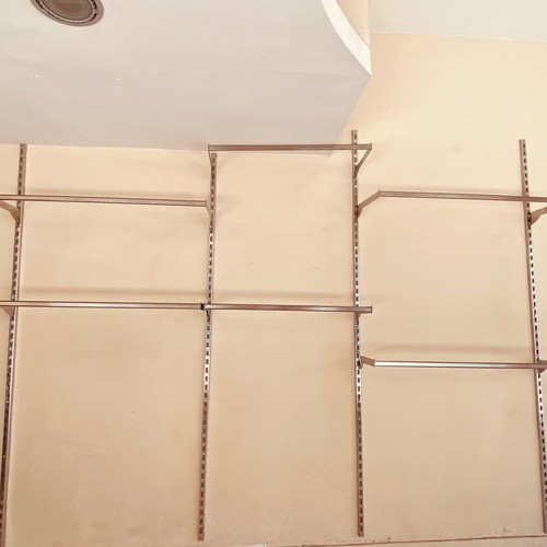 Dexion used store equipment wall-mounted and floor-standing