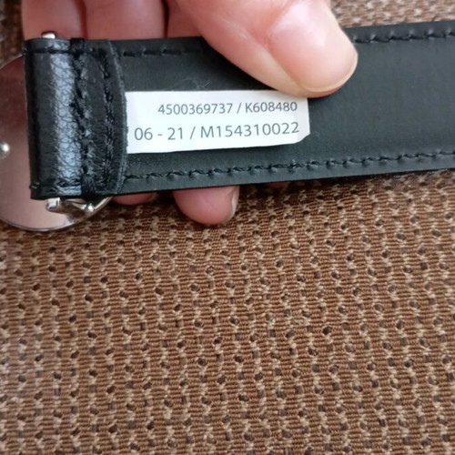 Calvin Klein belt black adjustable like new authentic