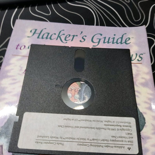 Book Hacker's Guide to Word for Windows like new, vintage 1992