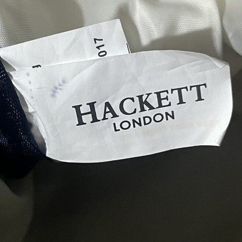 Hackett Gbk Duffle Canvas Bag used, white multi colour