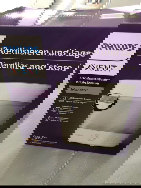 Philips Βρεφικός Αποστειρωτής Μπιμπερό Ηλεκτρικός Avent Premium SCF291 3 σε 1