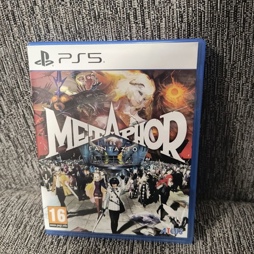 Metaphor Re Fantazio PS5 game used, excellent condition