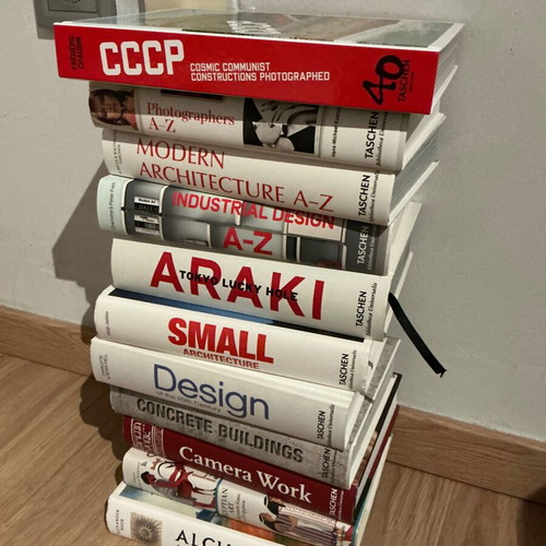 Taschen architecture and design books like new
