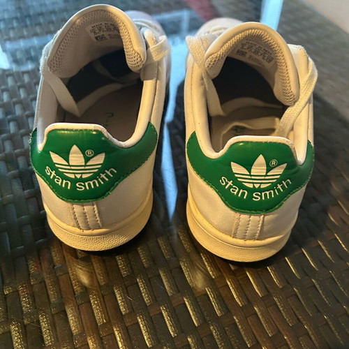 Adidas Stan Smith kids' athletic shoes size 35 used