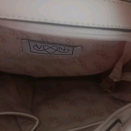 VoiNoi backpack used, white and blue