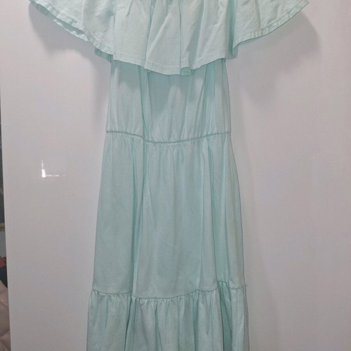 Asos mint dress with ruffles like new, size UK 8