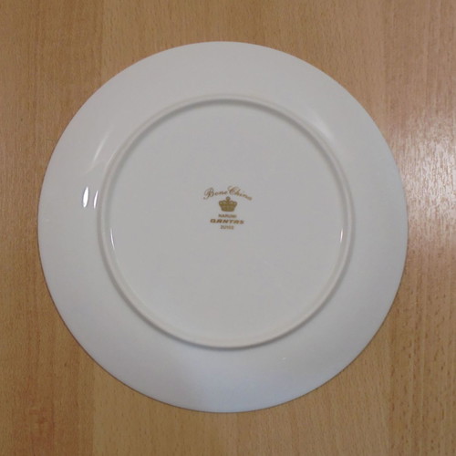 Qantas Airways old promotional ceramic plate used